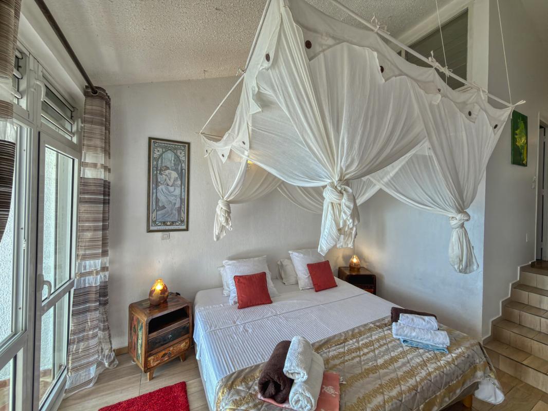 36.Location Villa piscine vue mer Ste Anne Guadeloupe_Chambre 4 vue mer